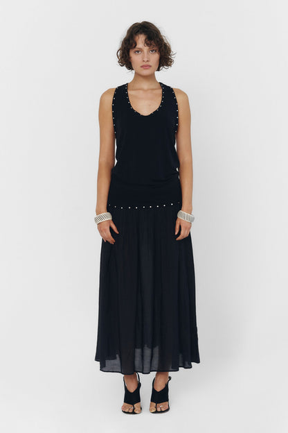 YUAN TANK TOP IN BLACK